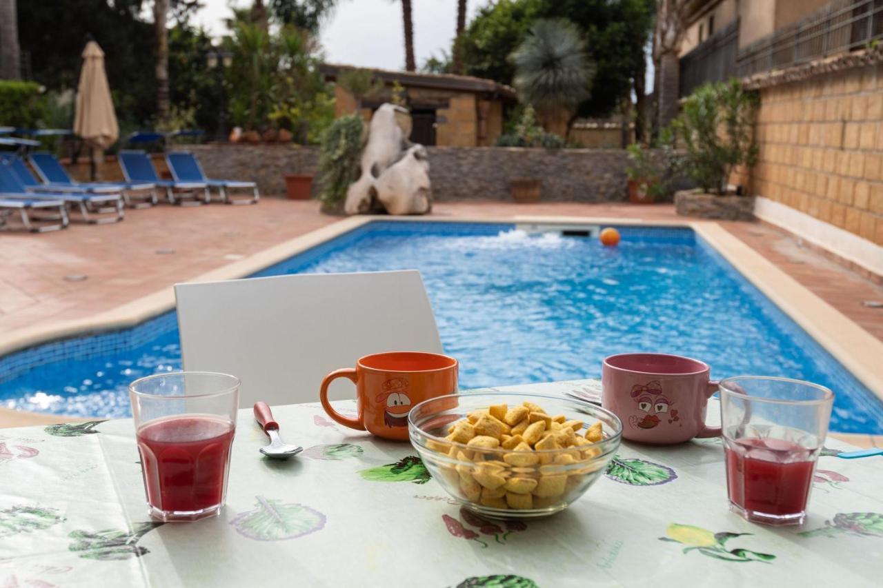 Alelida Villa Con Piscina Cinisi Zewnętrze zdjęcie