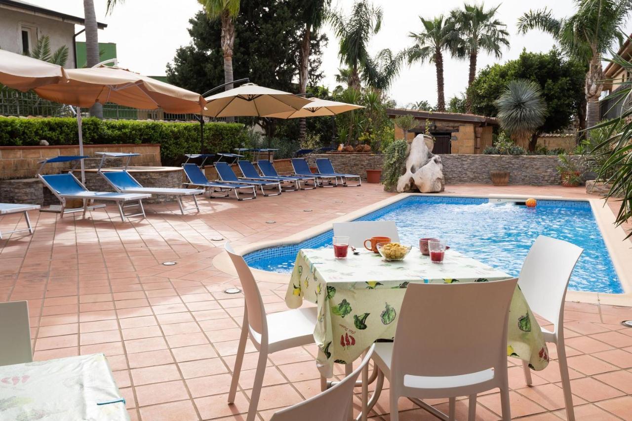 Alelida Villa Con Piscina Cinisi Zewnętrze zdjęcie