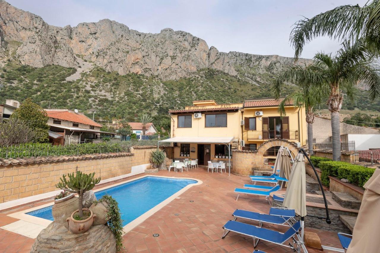 Alelida Villa Con Piscina Cinisi Zewnętrze zdjęcie