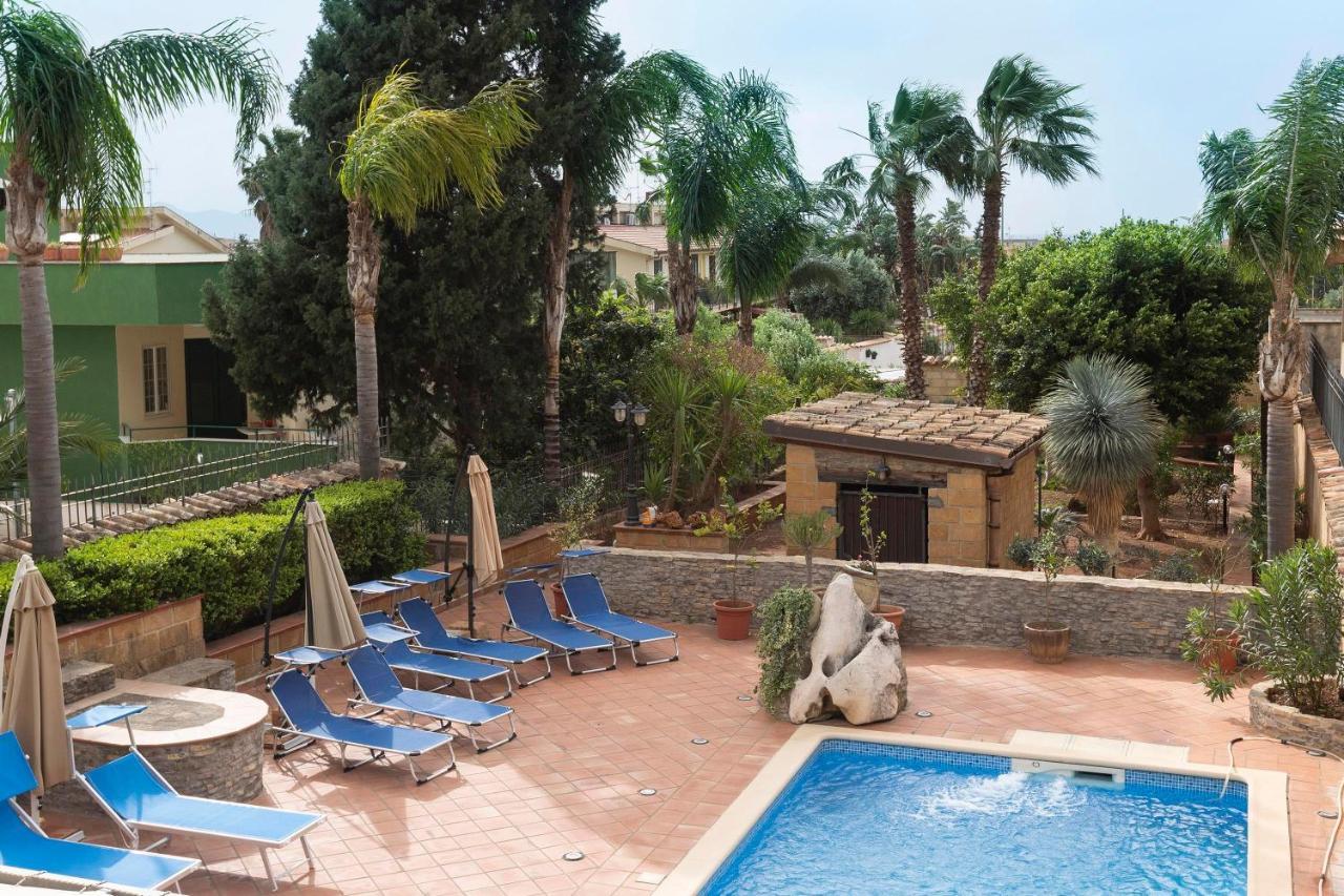 Alelida Villa Con Piscina Cinisi Zewnętrze zdjęcie