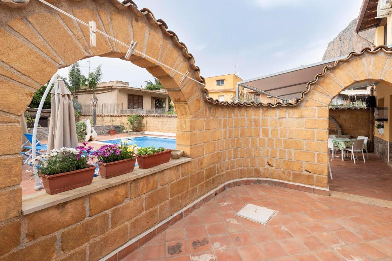 Alelida Villa Con Piscina Cinisi Zewnętrze zdjęcie